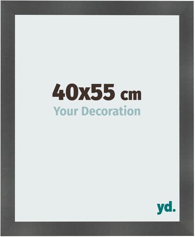 Your Decoration - Fotolijst 40x55 cm - MDF - Zwart Mat - Pisa