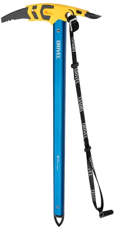 Grivel G Zero+long Leash Evo Ijspikkel Geel 58 cm