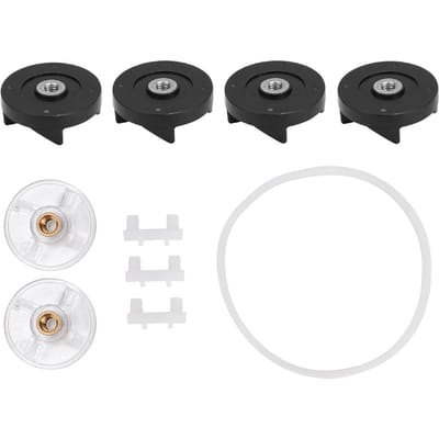 Accessoires voor 6 basistandwielen en mestandwielen als vervangingsonderdeel voor de Magic Bulle Blender(Groep 3)250W