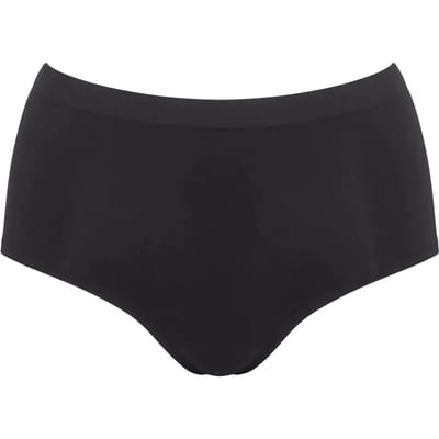 Sloggi GO Sense Highwaist 2P Dames Onderbroek - ZWART