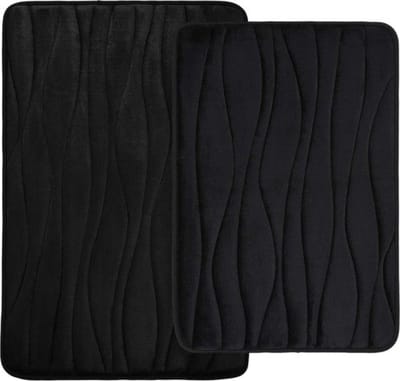 Binnenhuis Comfort Set: Luxe Tweedelige Badmatten Collectie met Geheugenschuim
