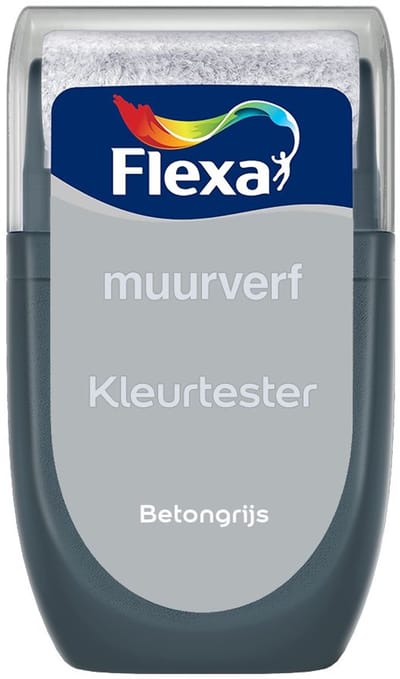 Flexa - Kleurtester Muurverf - Betongrijs - 30 ML - Mengverf - 0.03L
