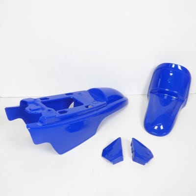Kit carénage carrosserie bleu pour moto enfant Yamaha 50 PW Après 1981 Neuf