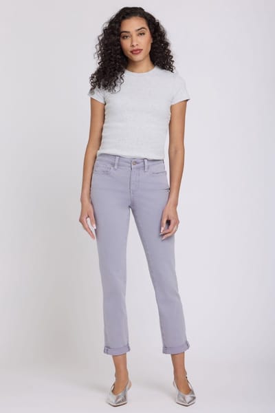 Sheri Slim Straight Ankle Jeans