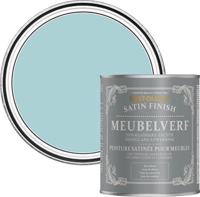 Rust-Oleum Blauw Meubelverf Zijdeglans - Kleine Cycladen 750ml