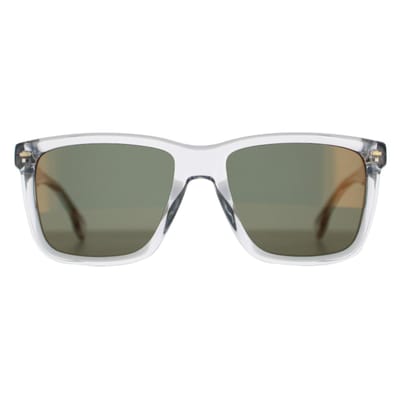 Hugo Boss BOSS 1317/S KB7 CW transparant grijs groen goud spiegel zonnebril