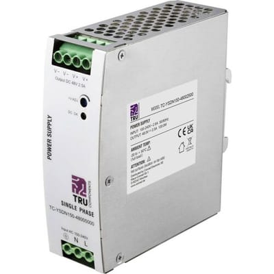 TRU COMPONENTS TC-13807988 DIN-rail netvoeding 48 V/DC 2.5 A 120 W Aantal uitgangen:1 x Inhoud 1 stuk(s)