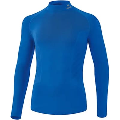 Erima Athletic Shirt Opstaande Kraag Heren - New Royal | Maat: XXL