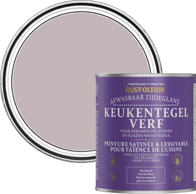 Rust-Oleum Paars Keukentegelverf Zijdeglans - Lila 750ml