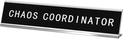Grappig Bureauschild Kantoor Decoratie Naamplaatje Werk Geschenken