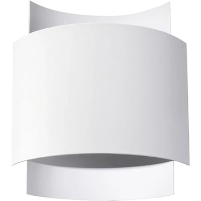 Sollux Lighting Wandlamp Impact - G9 - wit - staal - 23x22x11cm