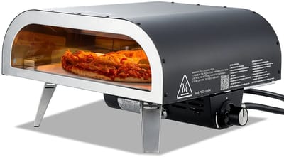 HOB Pizza Oven - Pizzaoven - Pizzaovens - Pizza Oven Buiten - Draagbaar - Incl. Draagtas - Pizza Maker - Verdikte Pizzasteen
