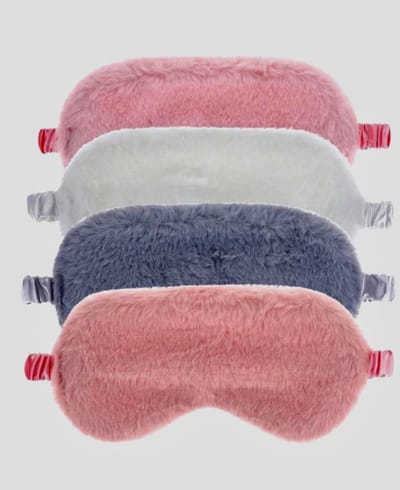 4-delige meisjes slaapmaskerset - Schattig koala slaapmasker van pluche, comfortabel en zacht, ideaal voor kinderen en volwassenen