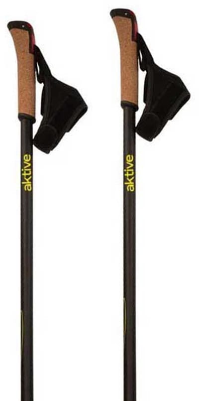 Aktive 54183 Stokken 2 Eenheden Bruin 85-135 cm