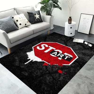 Tapis de Porte d'Entrée VolcomS Rectangle Antidérapant Maison Doux Tapis de Bain Porte d'Entrée Intérieur Extérieur Tapis Tapis de Toilettes 50X80CM