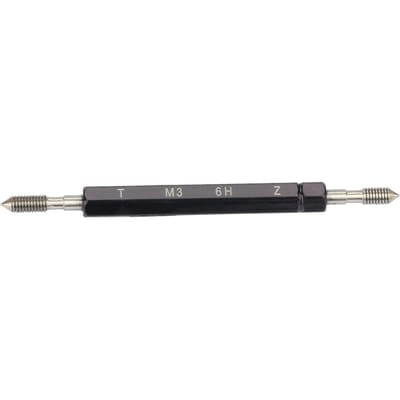 Stalen Meetdraad Plugmeter Hoge Kwaliteit Meting Handgereedschap M12*1.75 gray