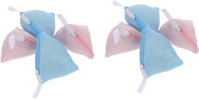 Waszakken Set - Kleding Netjes - Kleding Beschermen - Ademend Polyester - 8 Stuks - Diverse Kleuren