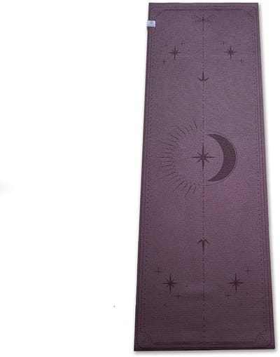 Love Generation - Love Yogamat - Align with the Stars - Aubergine Paars