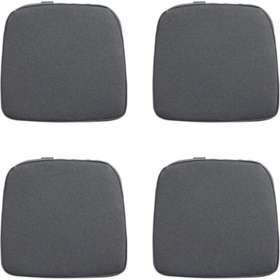 Madison - Zitkussen Wicker Manchester grey - Ca. 48x48 cm - Set van 4