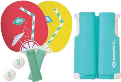 Tafeltennisset Spin - Tafeltennis spel net - Spontane match spelen - Uittrekbaar tot 170 cm - Tafelblad tot 4 cm