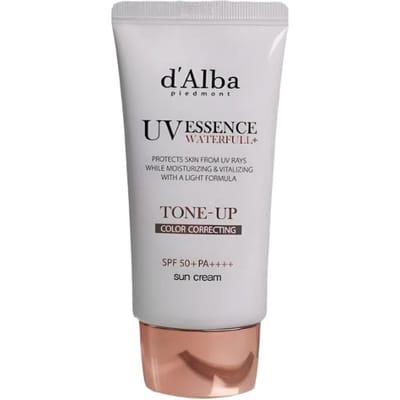d'Alba Crème Solaire Tonifiante 50ml(ROSE, VERT) PINK