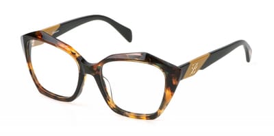 Blumarine VBM850 Avana marrone/verde 53/17/140 WOMAN Brilmonturen