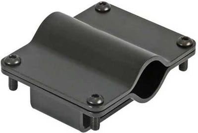 Seanox Roestvrij Staal Zwarte Rail Adapter 22-35 Mm Zwart