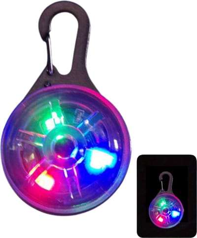 Livano Verlichte Halsband - Hondenhalsband Led - Lichtgevende Halsband - Lichtgevend - Hond - Kat - Lampje - Oplaadbaar - Gemixte Kleuren