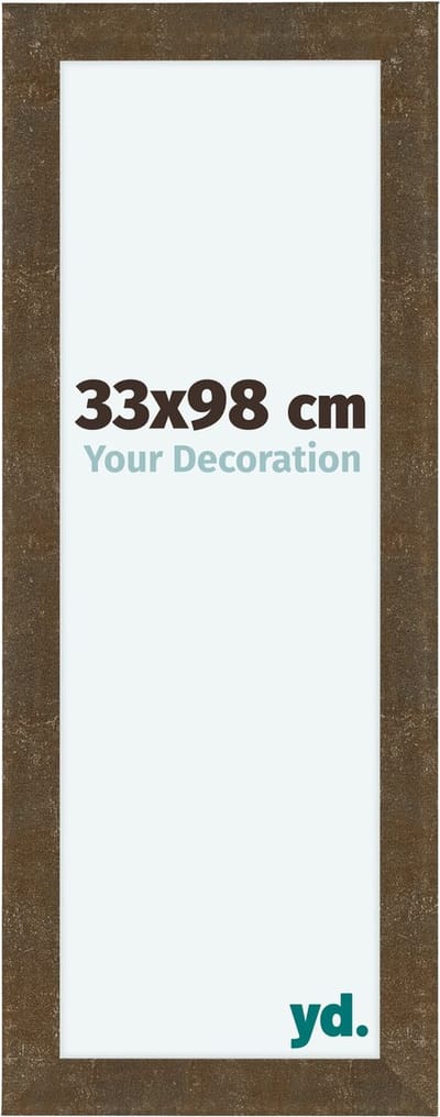 Your Decoration - Fotolijst 33x98 cm - MDF - Goud Antiek - Como