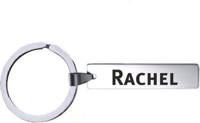 Sleutelhanger Met Naam - Rachel - RVS