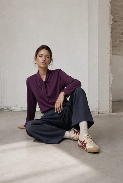 Ken top technical jersey | Cherry - Cherry / S