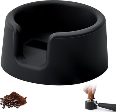 Tamping Station voor Espresso, Robuuste Tamper Basis, Antislip Sieve Houder en Accessoires voor Koffieliefhebbers, Ideaal voor Luxe Café Gebruik