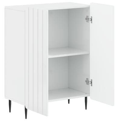 vidaXL - Badkamer - Opbergkast - ZWOLLE - Hoogglans - Wit - 59,5 - x - 31 - x - 79,5 - cm