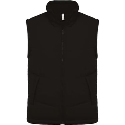 Kariban Met fleece gevoerde bodywarmer K6118 - Black - XS