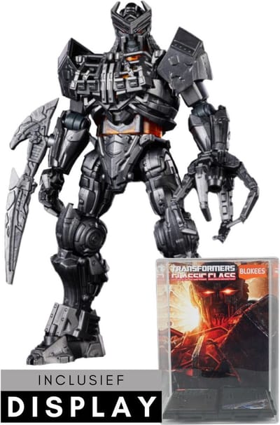 Blokees - Transformers One Scourge incl display box | Rise of the Beast | Auto bots modelbouw | Action figure modelkit | Speelgoed bouwpakketten voor volwassenen & kinderen | War for Cybertron