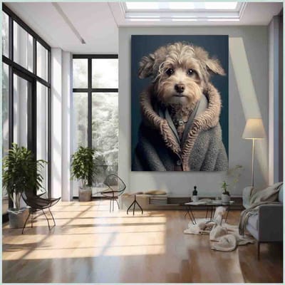 Picturetopicture - Canvas - 50x70 - Portret - Wanddecoratie - Limited Edition - Uniek - Exclusief