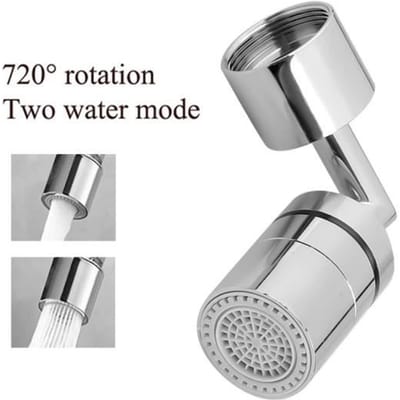 ÉCONOMISEUR D'EAU,Type 2-Chine--Tête de pulvérisation avec filtre Flexible à 720 degrés, adaptateur universel'extension de robinet,
