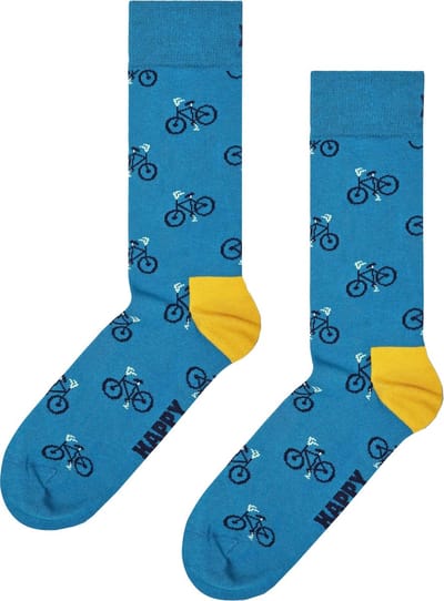 Happy Socks Sokken Bike - Maat 41-46 - Heren - Halfhoge sokken