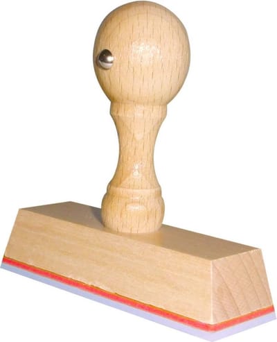 Handstempel 80x25 Mm - Stempels - Stempels volwassenen - Snelle Levering