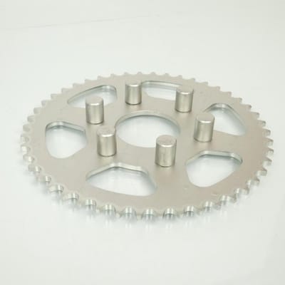 Kit chaîne Afam pour moto Aprilia 50 Classic 1992 à 2001 13x46 pas 415 Neuf
