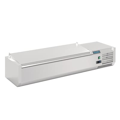 Polar G-serie aanrechtvoorbereidingskoelkast met deksel 5x 1/4gn