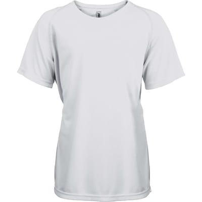 PROACT® Functioneel Kindersportshirt PA445 - White - 6/8 years (6/8 ans)