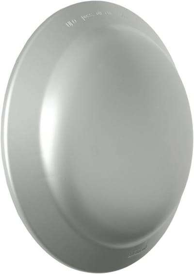 Rond Ventilatierooster Verchroomd Gesatineerd voor Luchtcirculatie