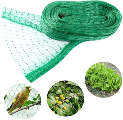 Allecto - Vogelbeschermingsnet - Plantenbeschermingsnet - Beschermt je oogst - Groen - Fruitboomnet - Voorkomt vogelvraat - Geschikt voor bessenstr...