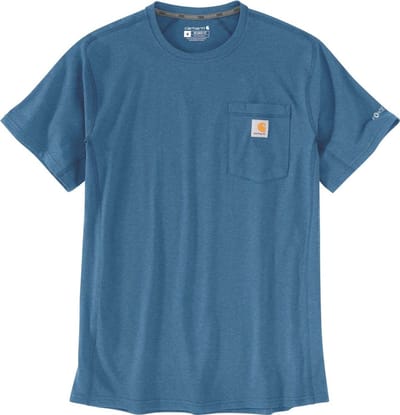 Carhartt Force Pocket S/S T-Shirt 106652 Dark Horizon Blue Heather-XXL