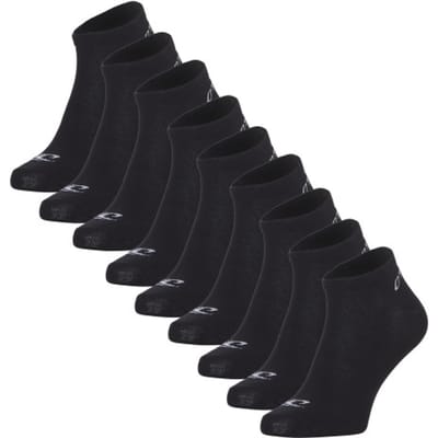 O'Neill Heren / Dames Sneakersokken 9-Pack Zwart - Maat 43-46