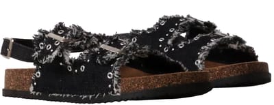 Kinderslippers met gesp