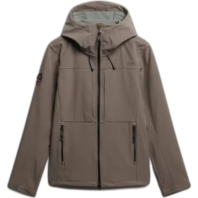Superdry - Softshell Trekker Jas met Capuchon - Heren