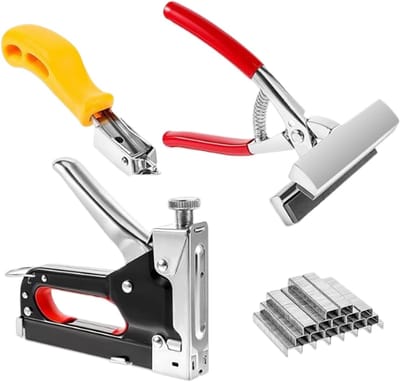 Canvas Spanner Set - Stoffen Tang - Kunst Projecten - Roestvrij Staal - 1000 Benodigdheden - Meerkleurig