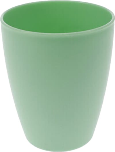 Excellent Houseware drinkbekers van onbreekbaar kunststof - 340 ml - groen - kinderen - Limonade bekers - Campingservies - picknickservies